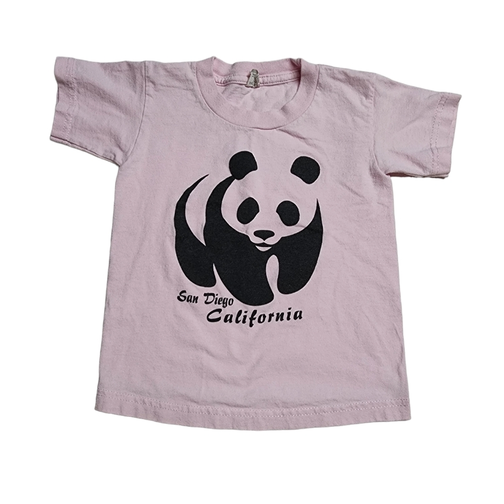 Panda San Diego California Printed T-shirt Pro Club Kid Size Small